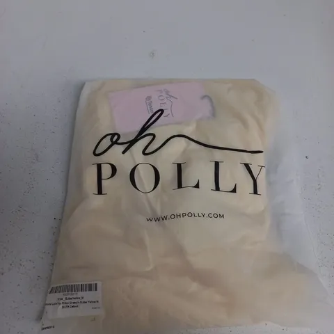 OH POLLY BUTTER YELLOW MIDAXI DRESS – WOMEN’S, SIZE M
