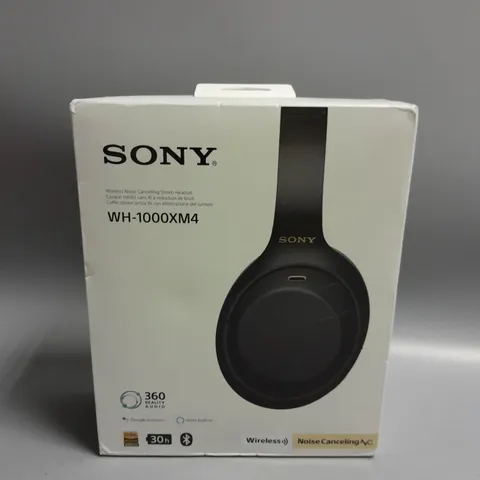 BOXED SONY WH-1000XM4 WIRELESS NOISE CANCELLING HEADPHONES