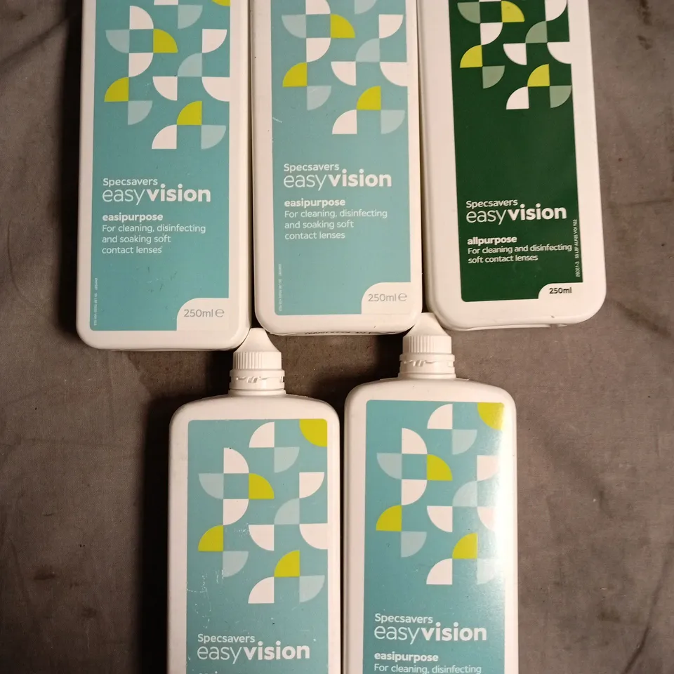 APPROXIMATELY 20 ASSORTED CONTACT LENS SOLUTIONS