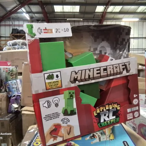 BOXED MINECRAFT EXPLODING R/C CREEPER