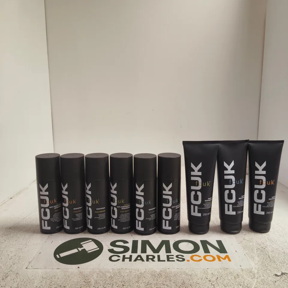 FCUK GIFT SET – URBAN HAIR & BODY WASH, BODY SPRAY & DEODORANTS