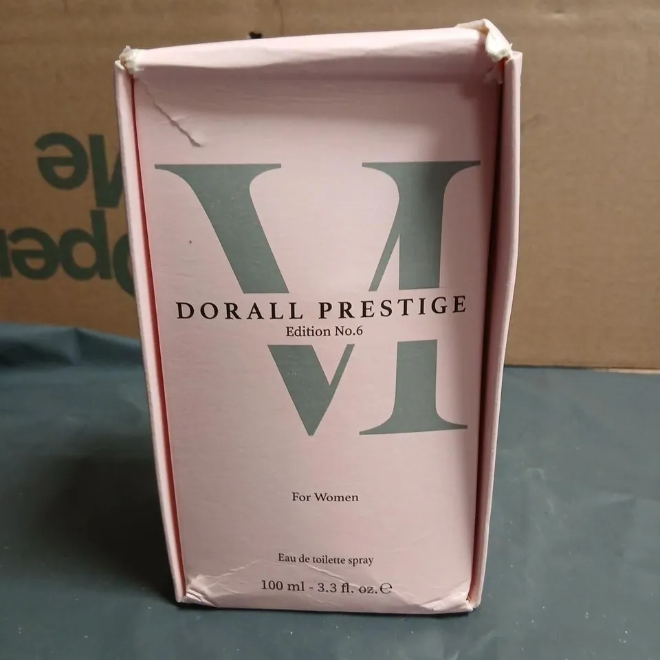BOXED DORALL PRESTIGE EDITION NO.6 FOR WOMEN EAU DE TOILETTE 100ML