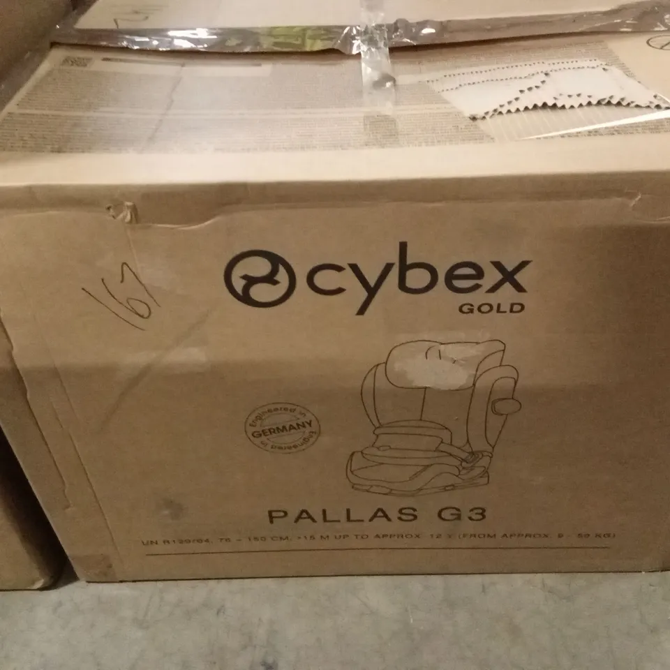 BOXED CYBEX GOLD PALLAS G3 CAR SEAT