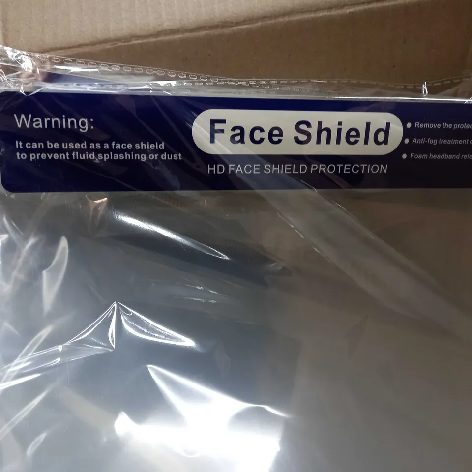 LOT OF APPROX 11 PACKAGED FACE SHIELD PRROTECTION