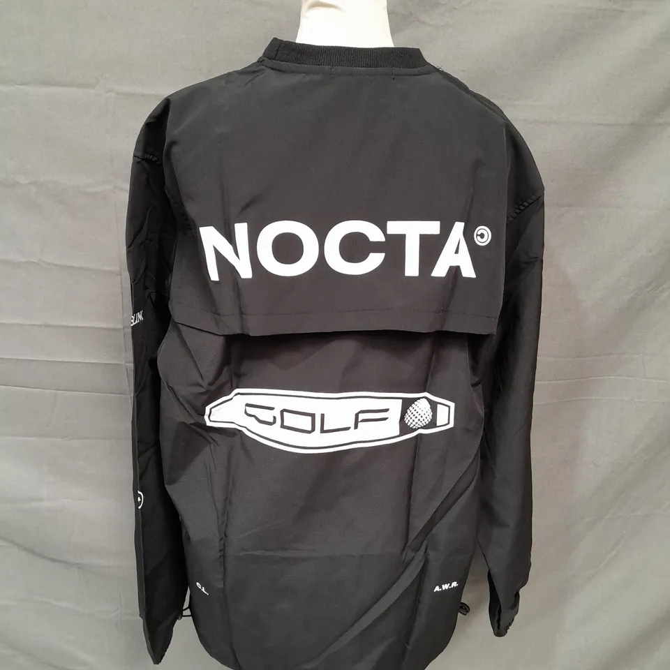 NIKE X NOCTA GOLF JACKET IN BLACK - MEDIUM