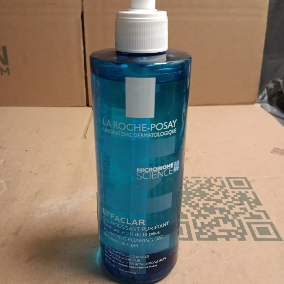 LA ROCHE-POSAY EFFACLAR PURIFYING FOAMING GEL – 400ML – FOR OILY, ACNE-PRONE SKIN