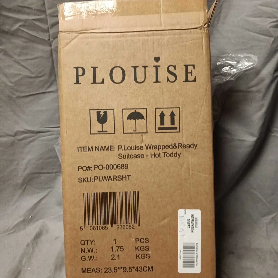 P.LOUISE WRAPPED & READY SUITCASE – HOT TODDY 