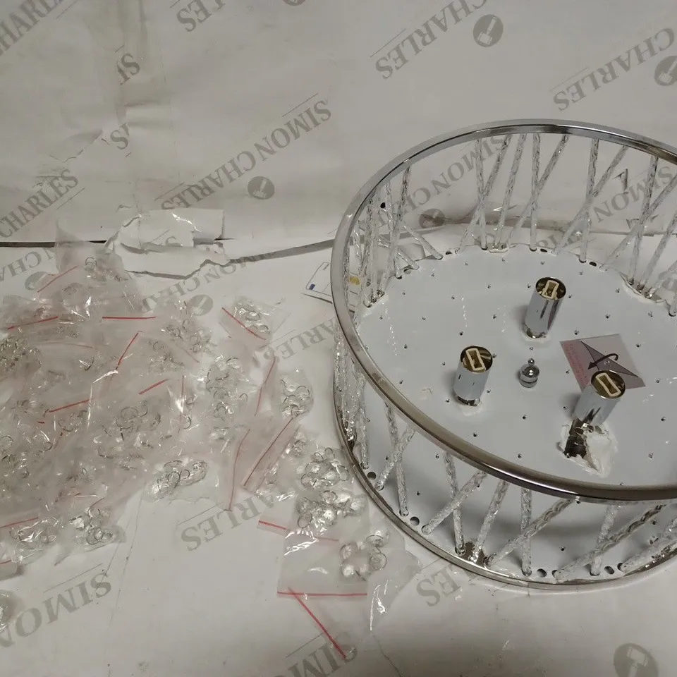 JOHN LEWIS EMILIA CRYSTAL WALL LIGHT 