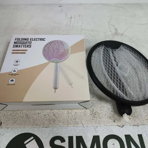 FOLDING ELECTRIC MOSQUITO SWATTER – BOXED