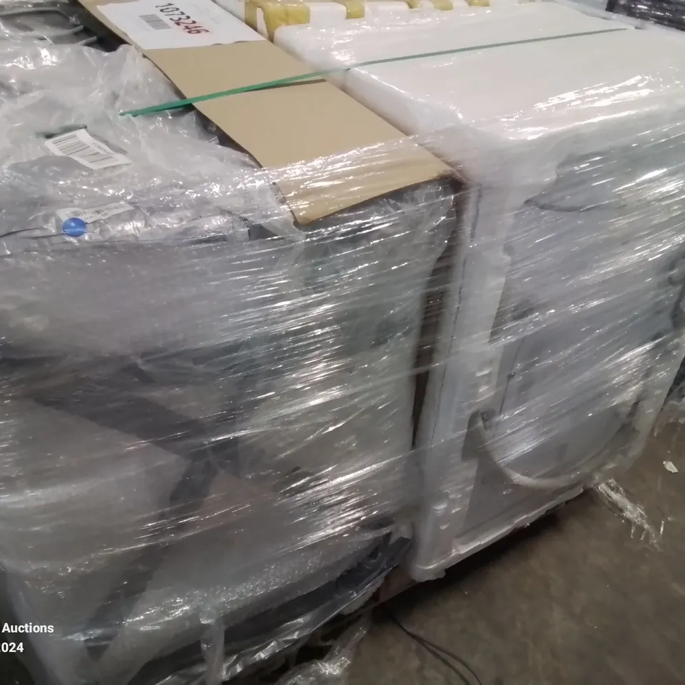 PALLET OF APPROXIMATELY 4 UNPROCESSED RAW RETURN WHITE GOODS TO INCLUDE;