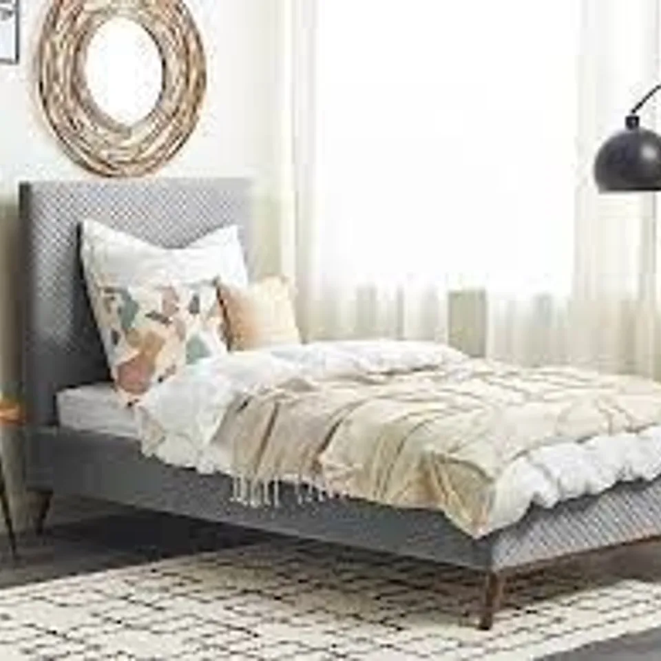 BOXED DESIGNER BAYONNE 3' SINGLE BED FRAME 