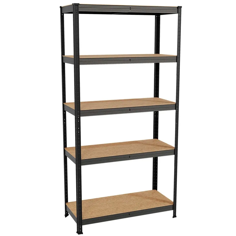 BOXED VIDA METAL HEIGHT ADJUSTABLE SHELVING UNIT (1 BOX)