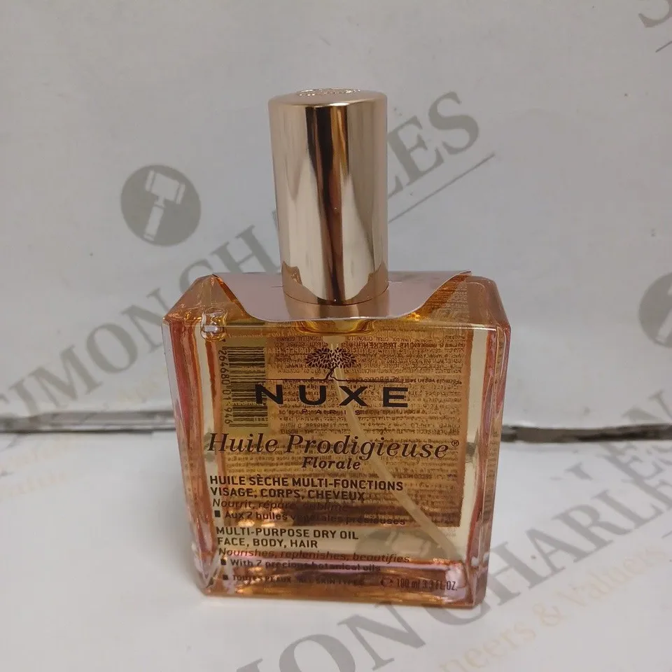 NUXE HUILE PRODIGIEUSE FLORALE MULTI PURPOSE OIL. 