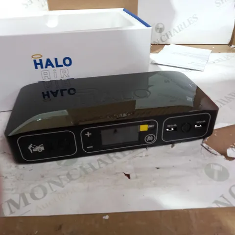 HALO PORTABLE POWER JUMP STARTER AIR COMPRESSOR