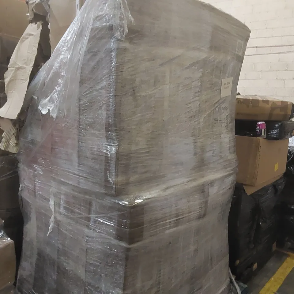 PALLET CONTAINING APPROXIMATELY 15 BOXED 341MM HANDLELSS CURVED DOORS IN CASHMERE GLOSS