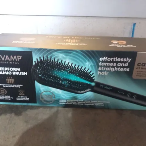 BOXED REVAMP PROFESSIONAL DEEPFORM CERAMIC BRUSH BR-2000X-GB