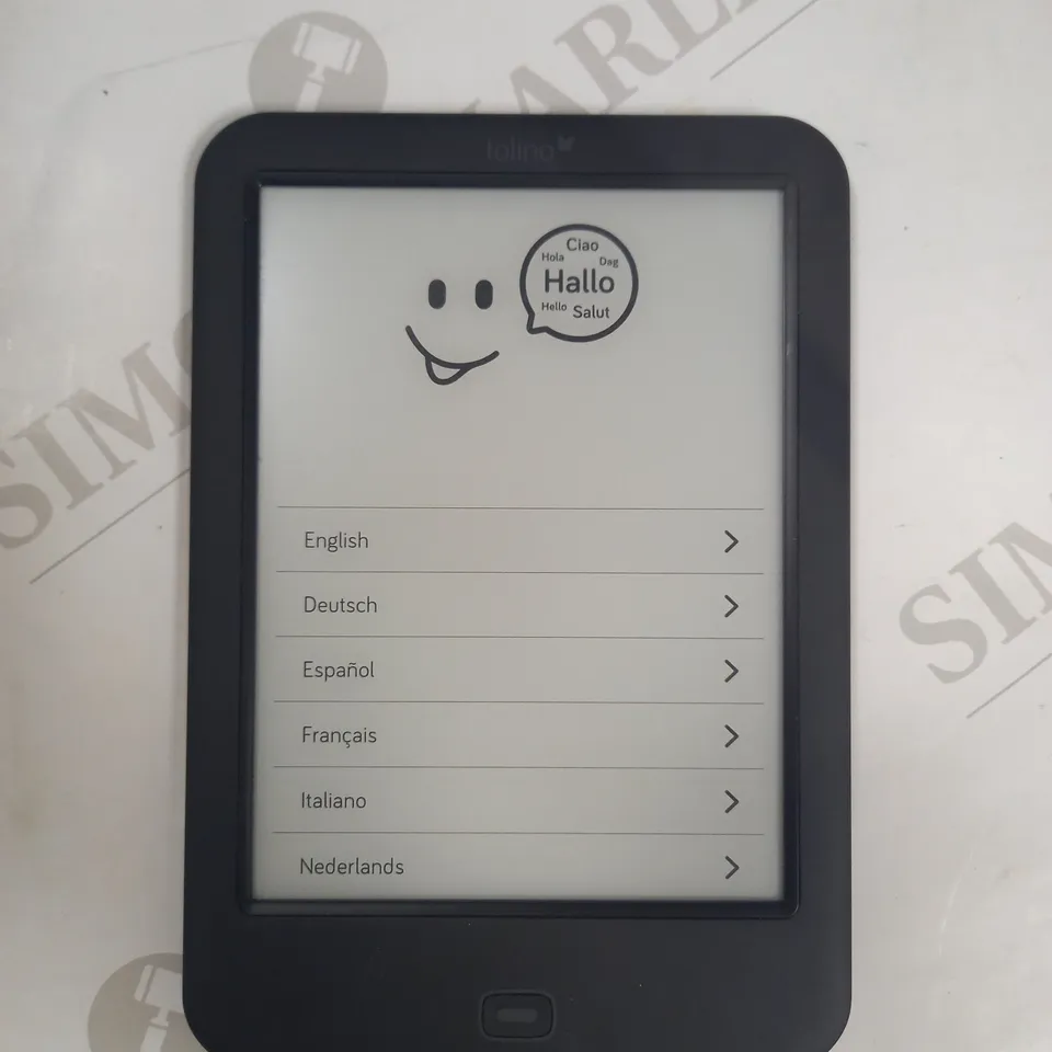 TOLINO SHINE EBOOK READER
