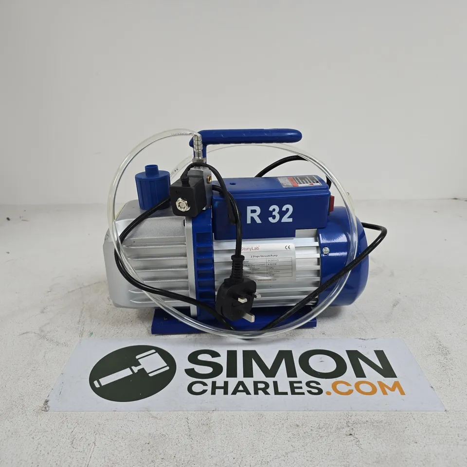 STONYLAB R32 2 STAGE VACUUM PUMP UNBOXED