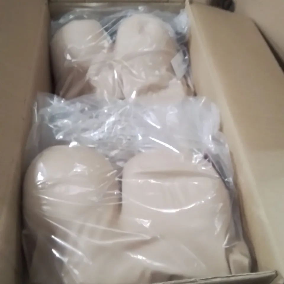 BOX CONTAINING APPROXIMATELY 15 BRAND NEW MAGISCULPT BODYSUIT ALMOND SIZE 38E