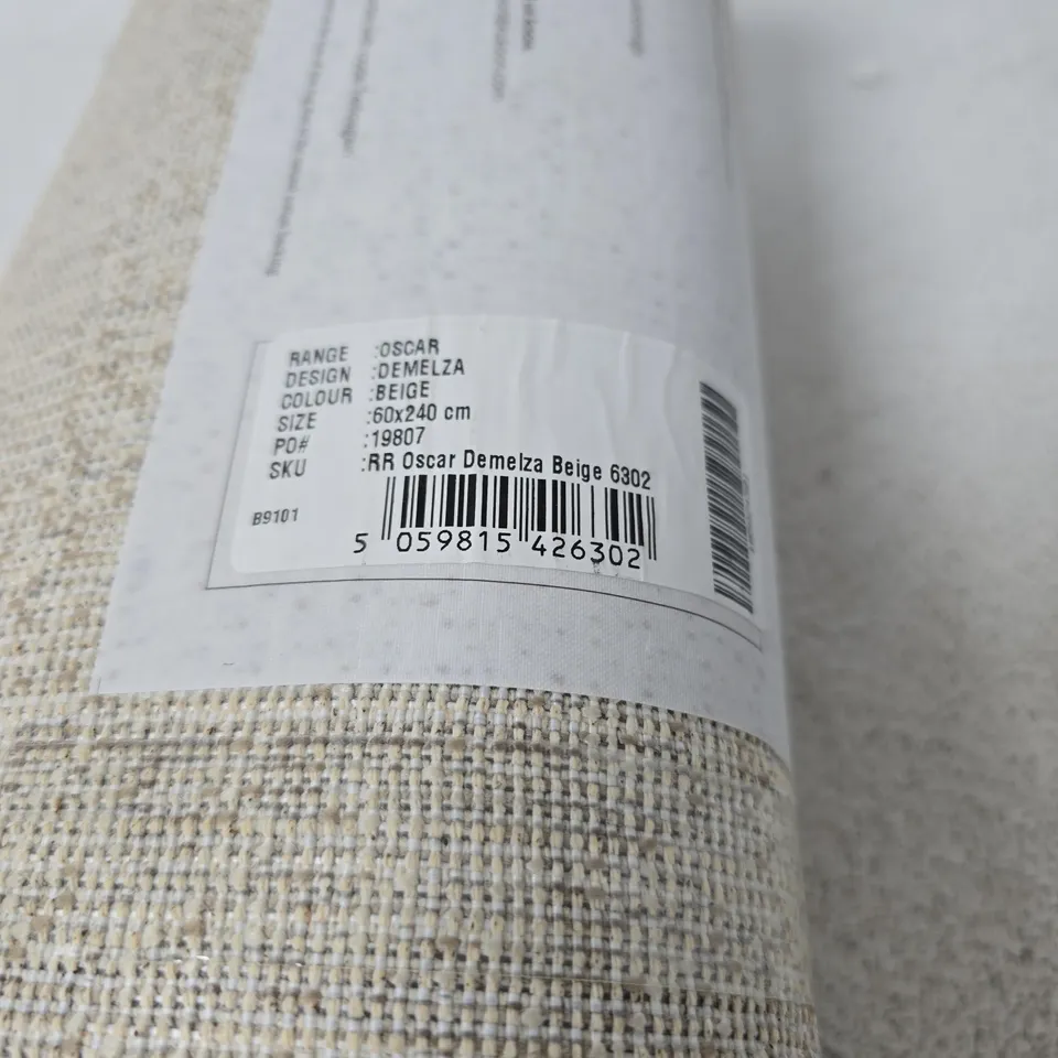 KUKOON OSCAR DEMELZA BEIGE RUG RUNNER 60X240 CM