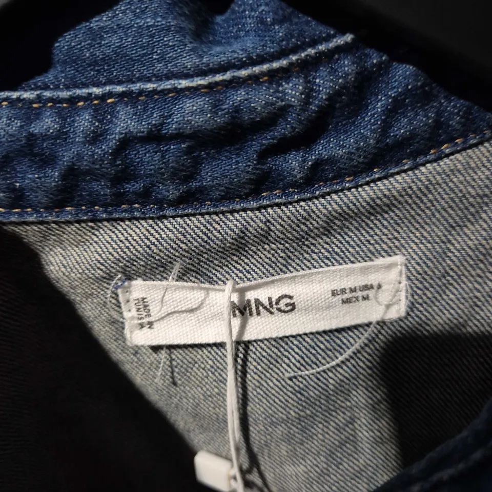 MANGO DENIM SHIRT JACKET – WOMEN’S, UK 10