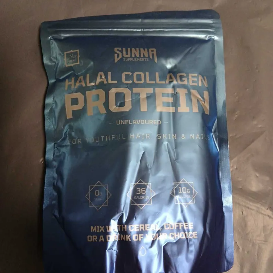 SUNNA HALAL 250G COLLAGEN PROTEIN UNFLAVOURED