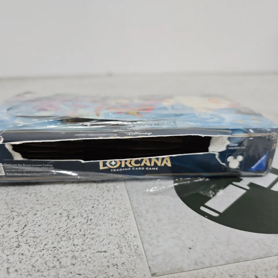 DISNEY LORCANA TRADING CARD GAME BOOSTER PACK BOX (12 CARDS PER PACK)