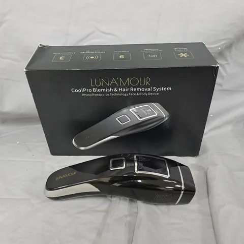 LUNA'MOUR COOLPRO BLEMISH & HAIR REMOVAL SYSTEM – FACE & BODY DEVICE