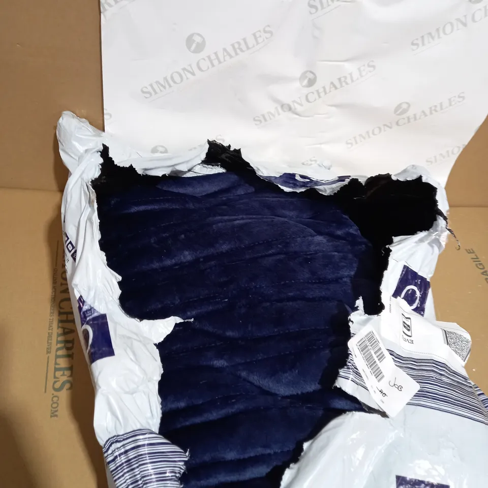 COZEE HOME OVERSIZED WRAP - NAVY