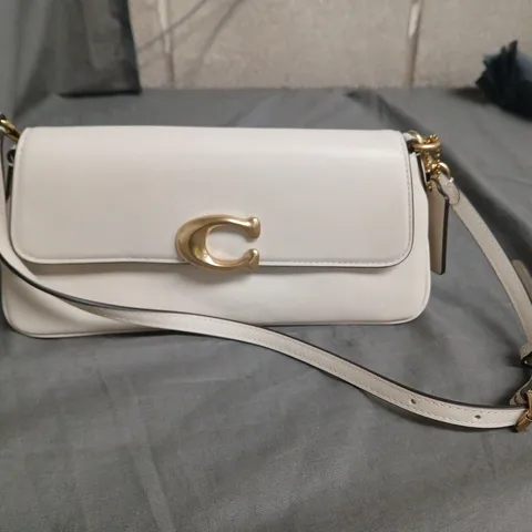 COACH LADIES CREAM HANDBAG