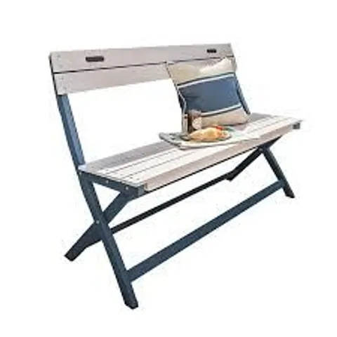 BOXED NORFOLK LEISURE FLORENITY FOLDING BENCH (1 BOX)
