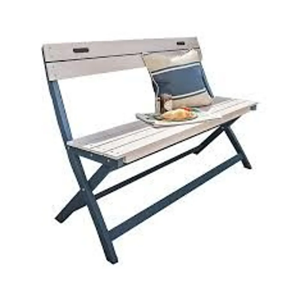 BOXED NORFOLK LEISURE FLORENITY FOLDING BENCH (1 BOX)