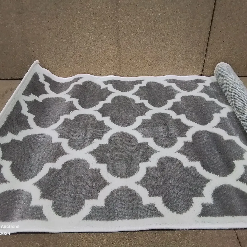 BRAND NEW PACO HOME GREY SINAI RUG SIZE 60CM X 100CM 