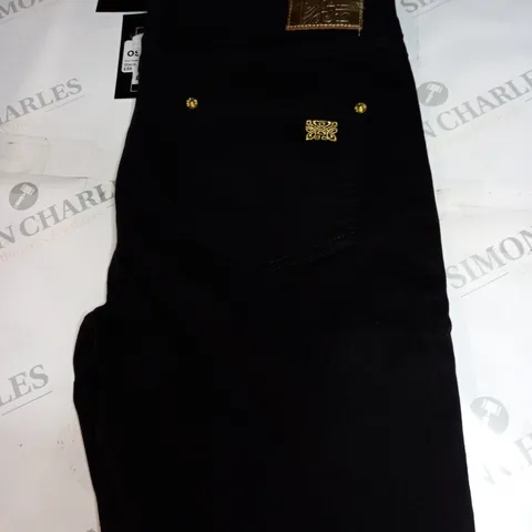 BIBA STEVIE BLACK DENIM JEANS SIZE 12R