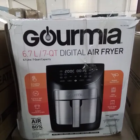 BOXED GOURMIA 6.7L DIGITAL AIR FRYER