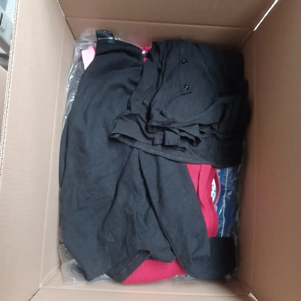 APPROXIMATELY 20 ASSORTED CLOTHING AND FASHION PRODUCTS IN VARIOUS STYLES AND SIZES - COLLECTION ONLY