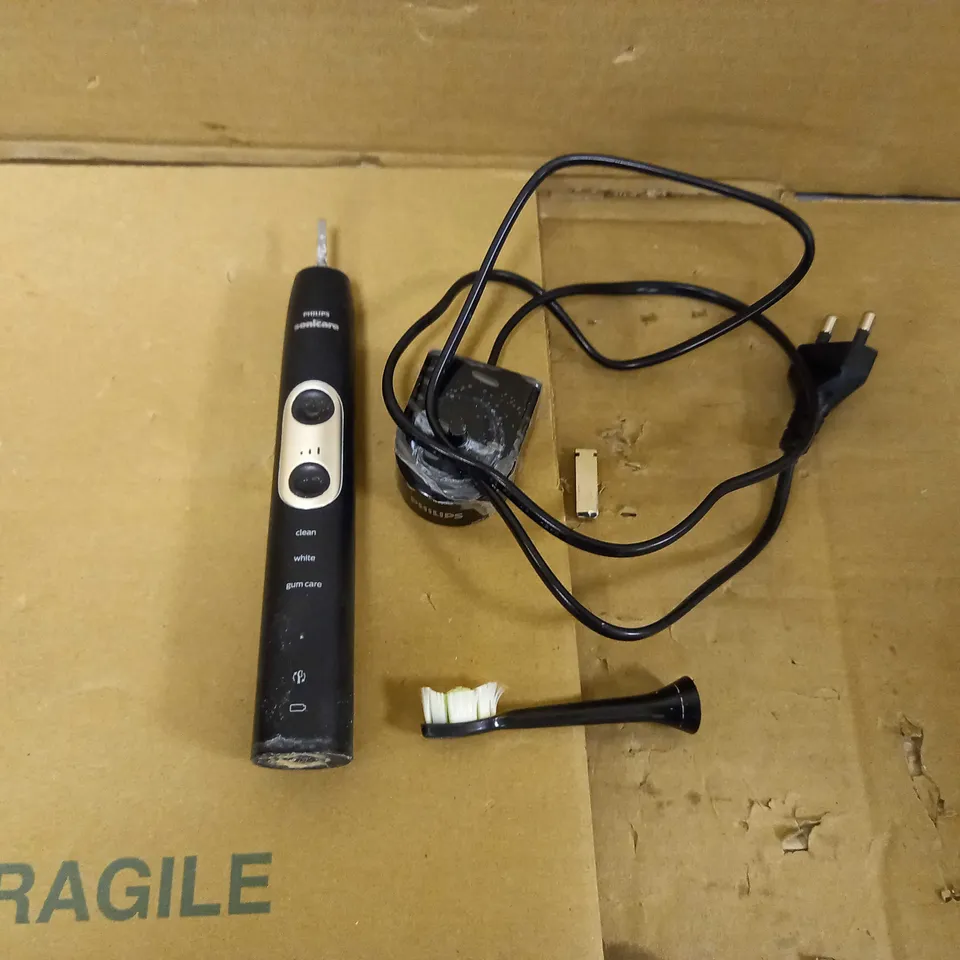PHILIPS SONICARE BLACK ELECTRIC TOOTHBRUSH 