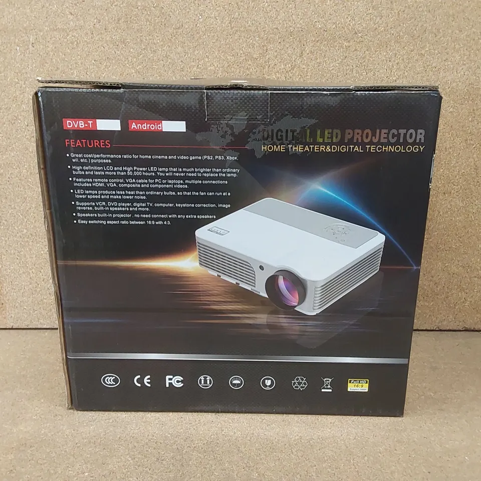 BOXED EUG X760+ DIGITAL LED PROJECTOR 