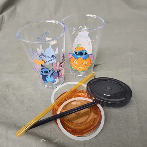 APPROXIMATELY 30 BOXED DISNEY THEMED TUMBLERS - 2 TUMBLERS PER BOX