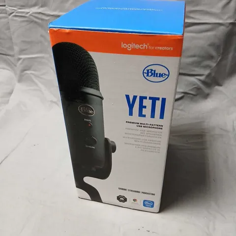 BLUE YETI USB MICROPHONE – BOXED