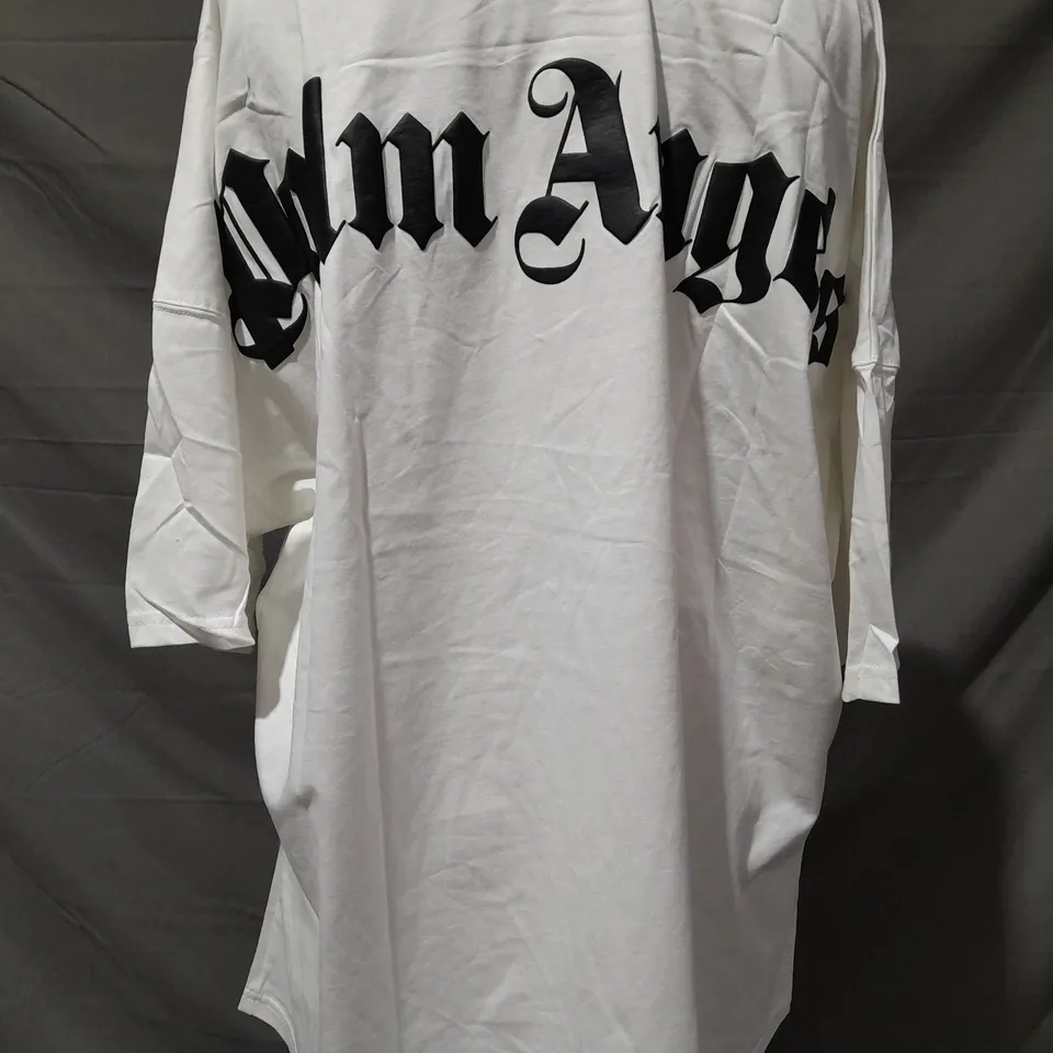 PALM ANGLES T-SHIRT IN WHITE SIZE XL