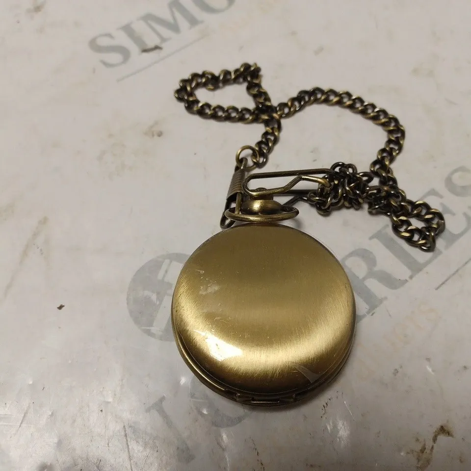 MENS EDISON POCKET WATCH WITH CHAIN – BRAND NEW IN BOX