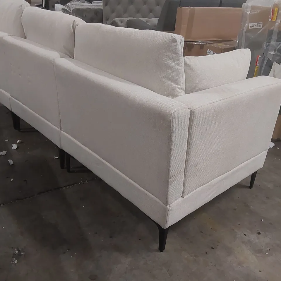 QUALITY DESIGNER DAN 71CM COTTON SQUARE ARM SOFA