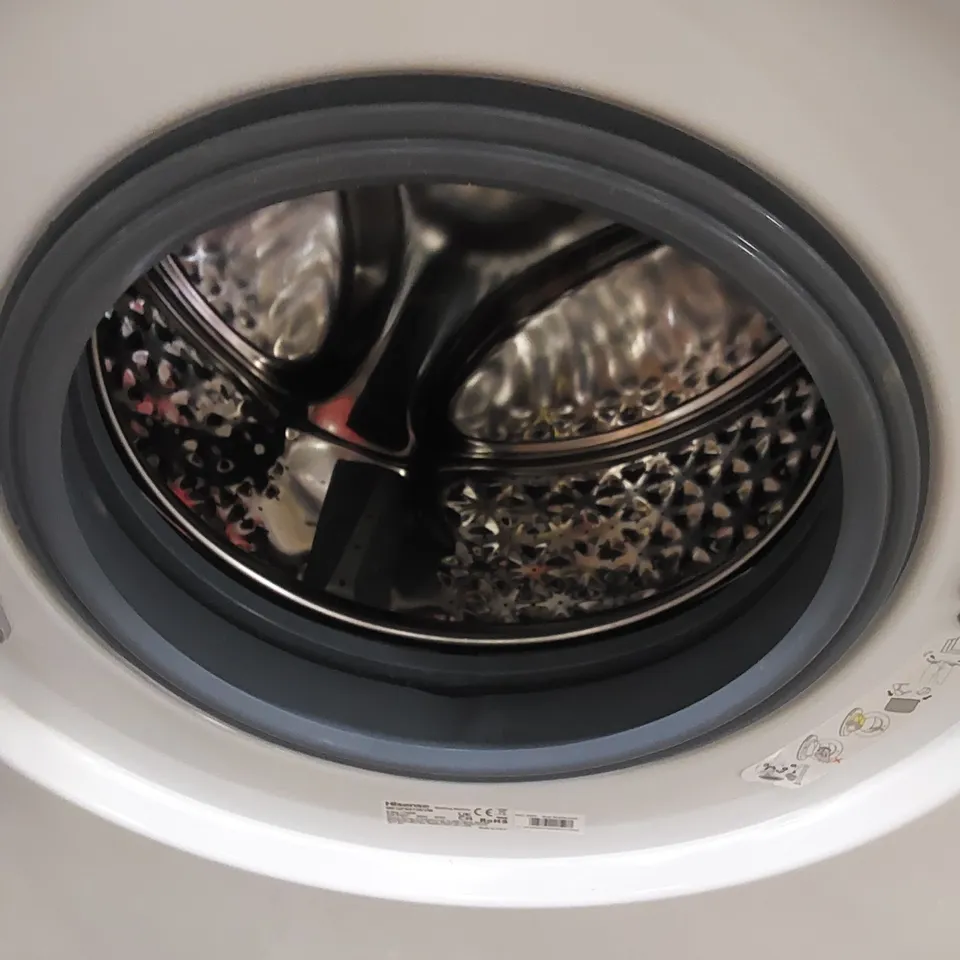 HISENSE FREESTANDING 6KG WASHING MACHINE IN WHITE, MODEL: WFQP6012EVM