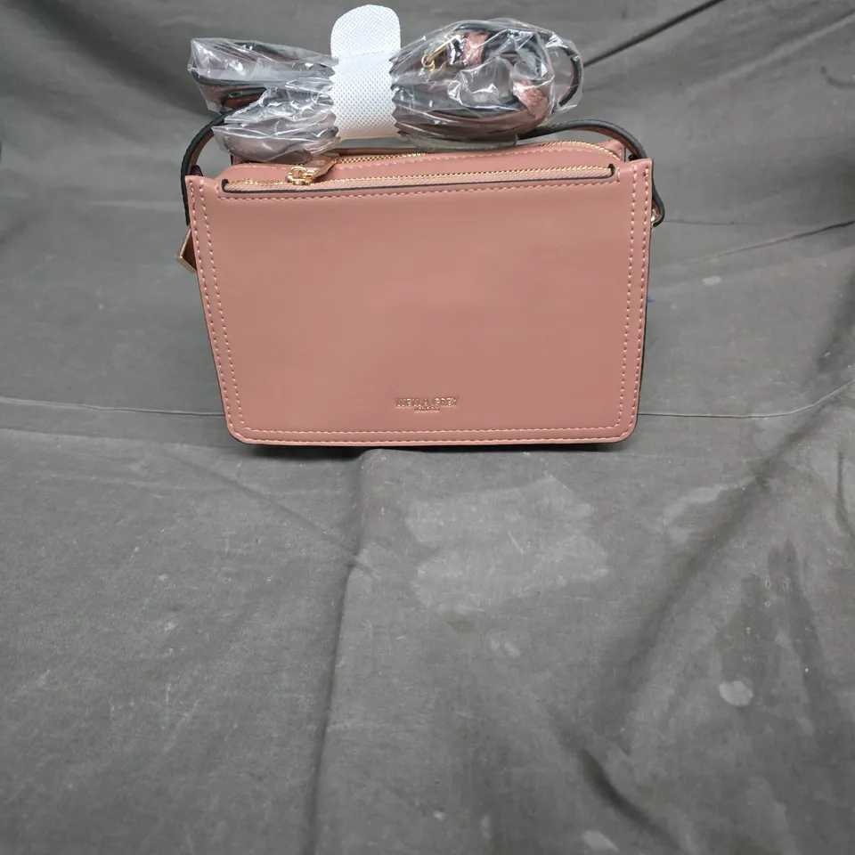 LUELLA GREY LONDON PINK LEATHER CROSSBODY BAG
