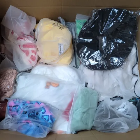 APPROXIMATELY 20 ASSORTED CLOTHING AND FASHION PRODUCTS IN VARIOUS STYLES AND SIZES - COLLECTION ONLY