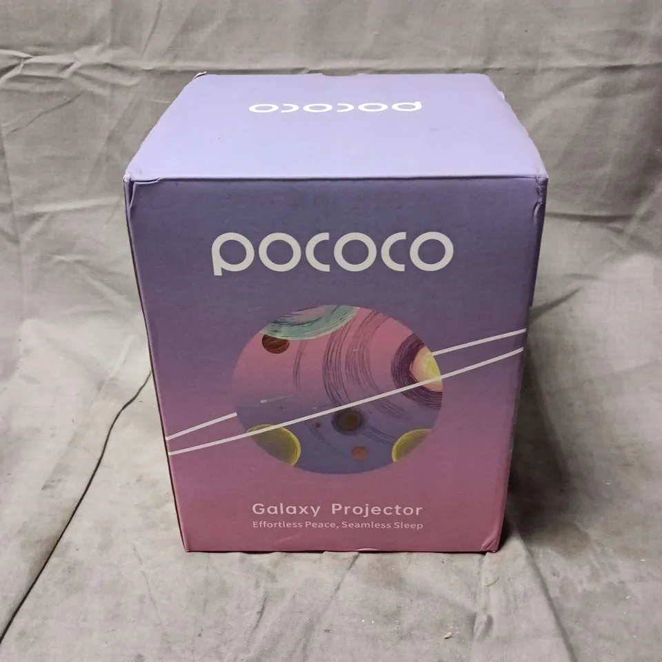 POCOCO GALAXY PROJECTOR – PASTEL PINK/BLUE, BOXED
