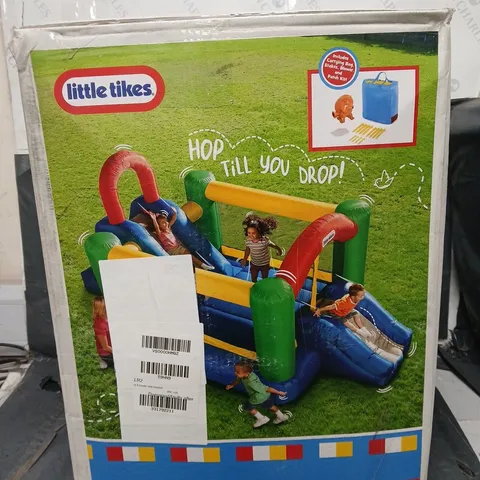 LITTLE TIKES JUMP 'N DOUBLE SLIDE BOUNCER - COLLECTION ONLY