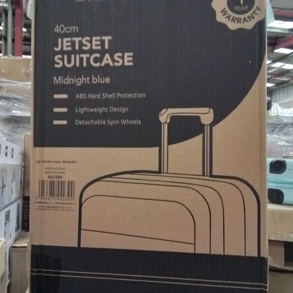 BOXED LUGG 40CM JETSET SUITCASE MIDNIGHT BLUE