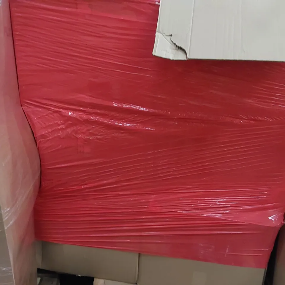 PALLET OF ASSORTED ITEMS INCLUDING: JIGSAW BLADES, EXTENSION CABLE, SLIPPERS, DIARY, BABY ONESIE, POOL CLEANING TABLETS, BOY'S TRACKSUIT, FAKE EYELASHES